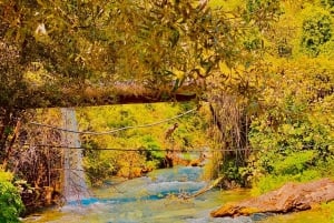 From Ksamil & Sarande: Blue eye & Lekursi Castle SUNSET