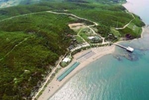 Golem/Durrës: dagtrip naar het strand van de generaal met ophaalservice