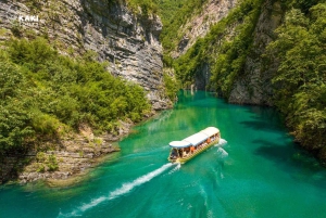 Golem/Durrës: Båttur på Komani-sjøen