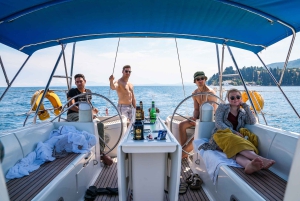 Gouvia: Corfu Island Sailing Trip with Snack and Soft Drinks