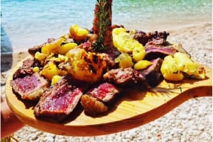 Grama Bay e Blue Cave: Snorkeling e praias secretas em Vlore