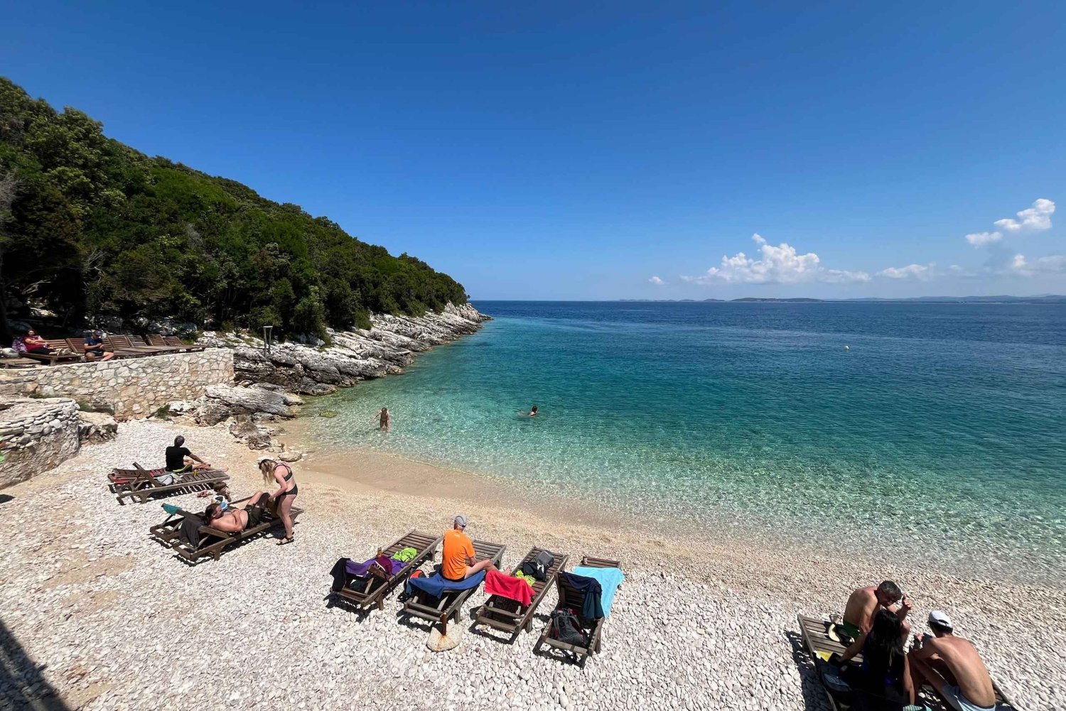 Grama Bay & Blue Cave: Speedboat Tour from Vlore