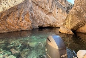 Grama Bay & Blaue Höhle: Schnellboot-Tour ab Vlora