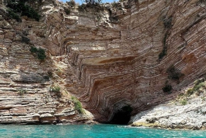 Group Tour 7 stops Saranda to Krorez Free Drink and Umbrella