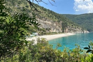 Gruppresa 7 stopp Saranda till Krorez Gratis dryck och parasoll