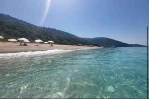 Gruppresa 7 stopp Saranda till Krorez Gratis dryck och parasoll