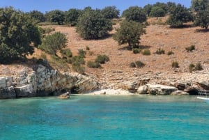 Gruppresa 7 stopp Saranda till Krorez Gratis dryck och parasoll