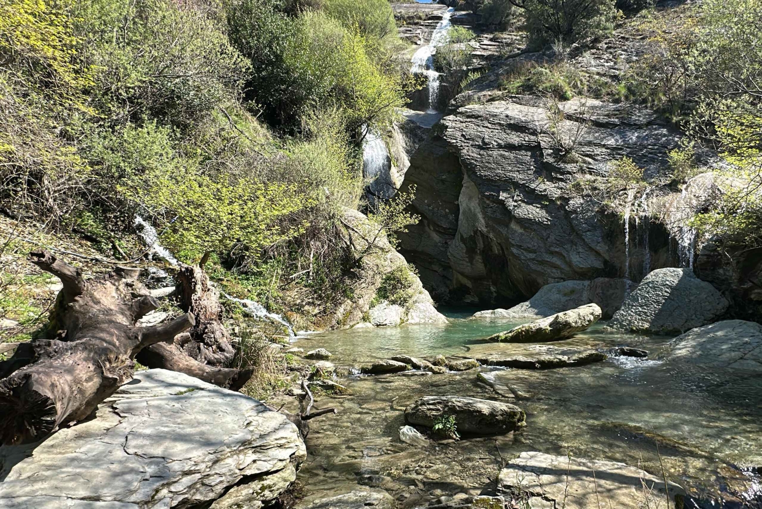 Hike to Pirogoshi Cave, Bogove Waterfall & Osumi Canyon