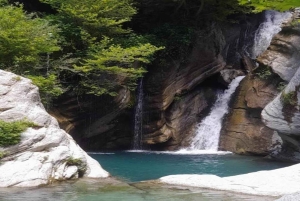 Hike to Pirogoshi Cave, Bogove Waterfall & Osumi Canyon