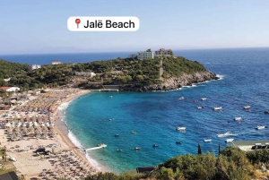 Himara-kysten 3,5-timers bådtur med en lille gruppe (nord og syd)