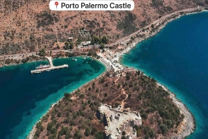 Himara-kysten 3,5-timers bådtur med en lille gruppe (nord og syd)