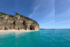 Himara-kysten 3,5-timers bådtur med en lille gruppe (nord og syd)