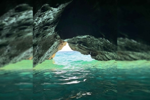 Himara-kysten 3,5-timers bådtur med en lille gruppe (nord og syd)