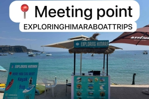 Himara-kysten 3,5-timers bådtur med en lille gruppe (nord og syd)