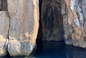 Himare: spannende rondvaart van Himare naar Gramma Bay