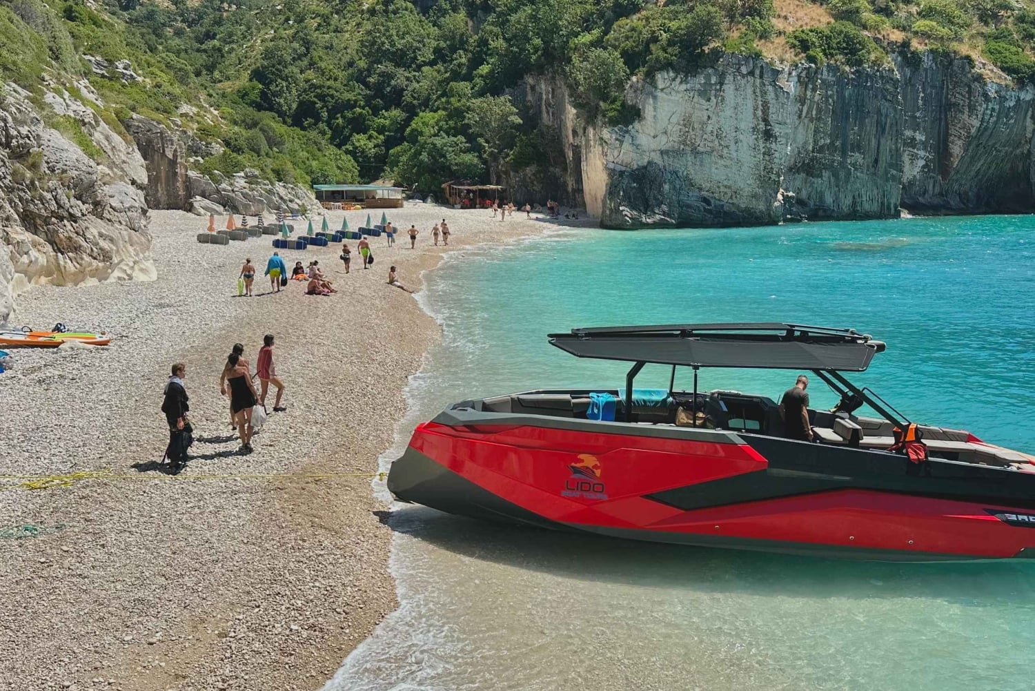 Himare: Grama Bay-tur med svømmeture