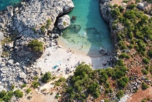 Himare to Grama Bay: All day boat trip with Drink&Snorkel