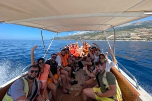 Himare to Grama Bay: All day boat trip with Drink&Snorkel