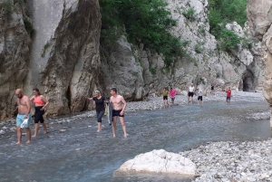 From Tirana/Durres/Golem: Holta Canyon Adventure