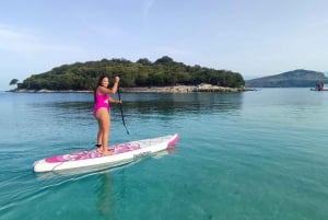 iStand-Up Paddleboarding Tour pelas ilhas Ksamil