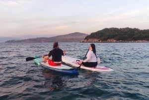 iStand-Up Paddleboarding Tour rond Ksamil eilanden