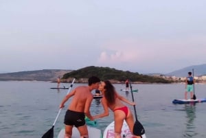 iStand-Up Paddleboarding Tour around Ksamil islands