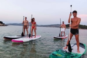 iStand-Up Paddleboarding Tour around Ksamil islands