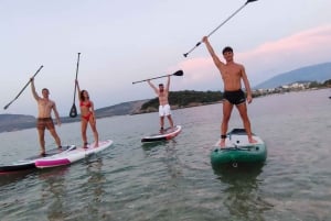 iStand-Up Paddleboarding Tour around Ksamil islands