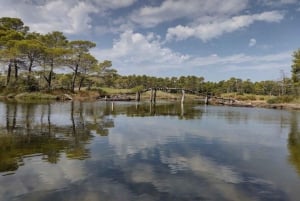 Karavasta: lintujen tarkkailu, näkymät tornista ja venematka laguunissa