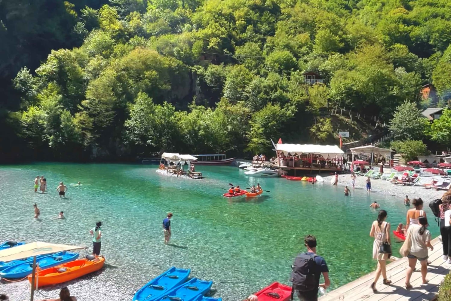 Lago Komani: tour in barca sul fiume Shala