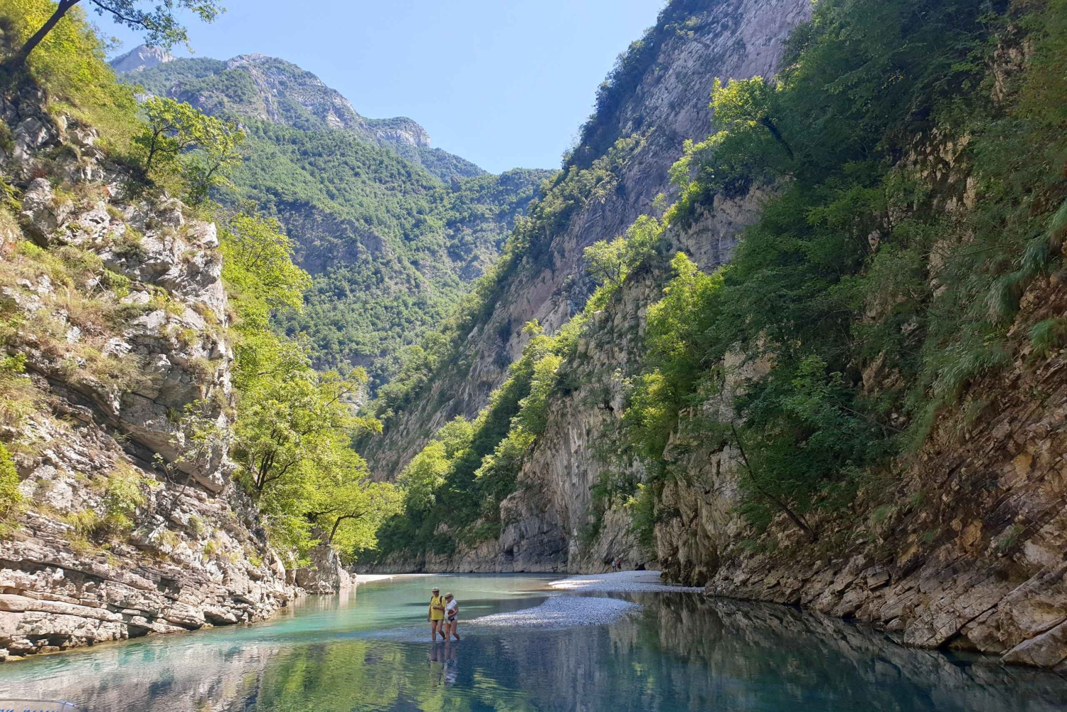 Escursione di un giorno al lago Komani e al fiume Shala