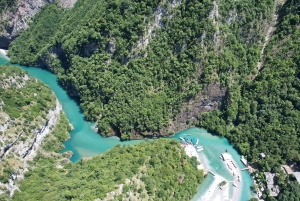 Escursione di un giorno al lago Komani e al fiume Shala