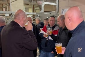 Visita à cervejaria de Korça com degustação de cerveja tradicional