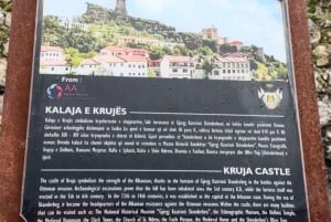 Tirana para a cidade de Kruja: Capital de Skanderbeg