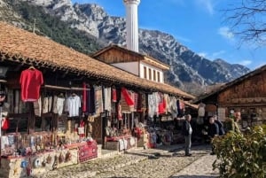 Tirana til Kruja City: Skanderbegs hovedstad
