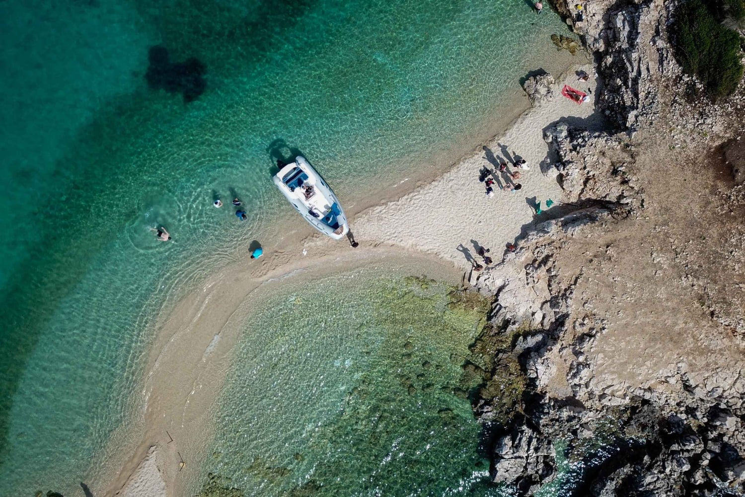 Ksamil: Veneretki Ksamilin 5 saarelle ja Twin Islandsille