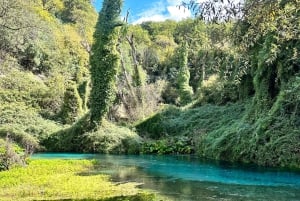 Ksamil ou Saranda : visite de 4 heures du Blue Eye et du château de Lekuresi