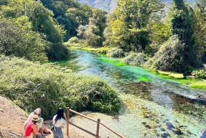 Ksamil ou Saranda : visite de 4 heures du Blue Eye et du château de Lekuresi