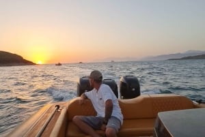 Ksamil: Speedbådstur til tvillingeøerne med gruppe med stop