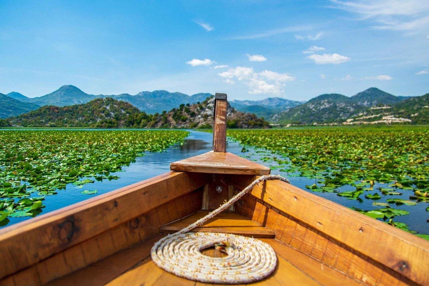 Lake Skadar: from Budva, Kotor, Tivat