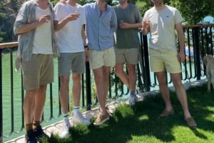 Prova de vinhos Lalez, passeio de vinhos, caiaque e almoço completo