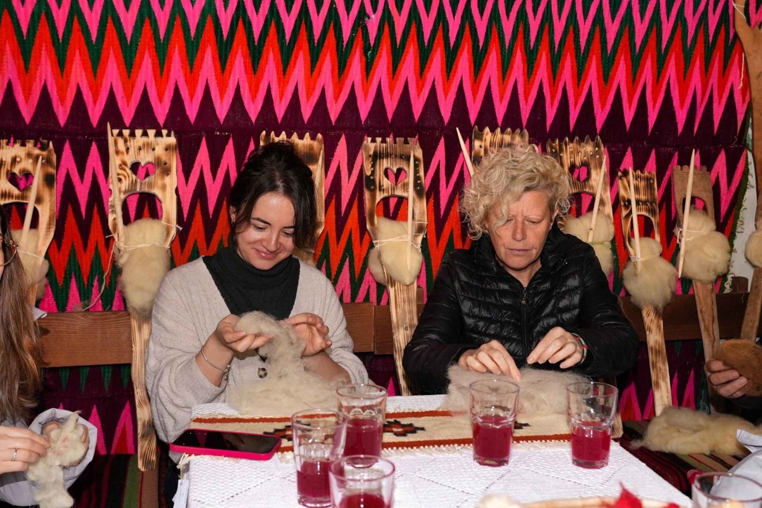 Lazarat: Ullvävverkstad med lunch eller middag