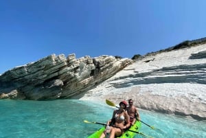 Depuis Saranda : Lukova Kayak & SUP Tour avec transfert