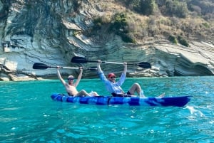 Depuis Saranda : Lukova Kayak & SUP Tour avec transfert