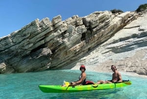 Depuis Saranda : Lukova Kayak & SUP Tour avec transfert