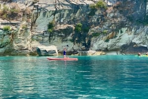 Depuis Saranda : Lukova Kayak & SUP Tour avec transfert