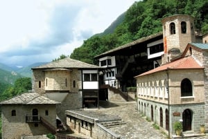 Mavrovo, Galicnik and Jovan Bigorski Monastery from Skopje