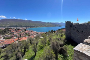 Macedónia do Norte: Viagem de 1 dia a Struga e Ohrid a partir de Tirana