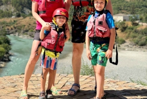 Përmet : rafting en famille sur la rivière Vjosa avec photos