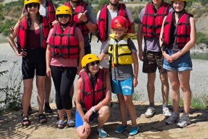 Përmet : rafting en famille sur la rivière Vjosa avec photos